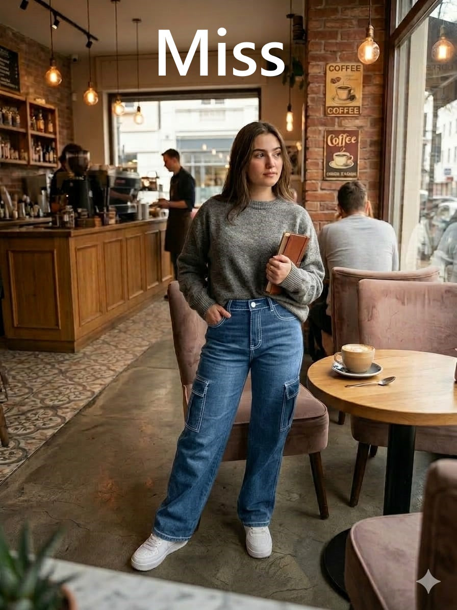 Design 1 Miss Cotton Women Cargo Pants Supplier