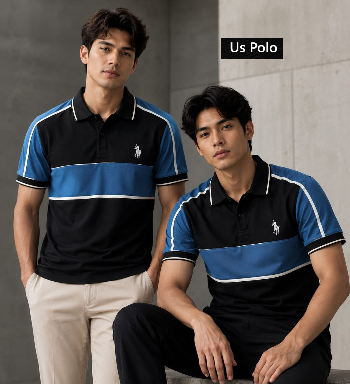 Design 1 Us Polo Cotton Mens Tshirts Supplier Ahmedabad