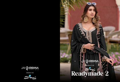 Design 2001-2003 Jay Krishna Chinon Readymade Sharara Suits Supplier India