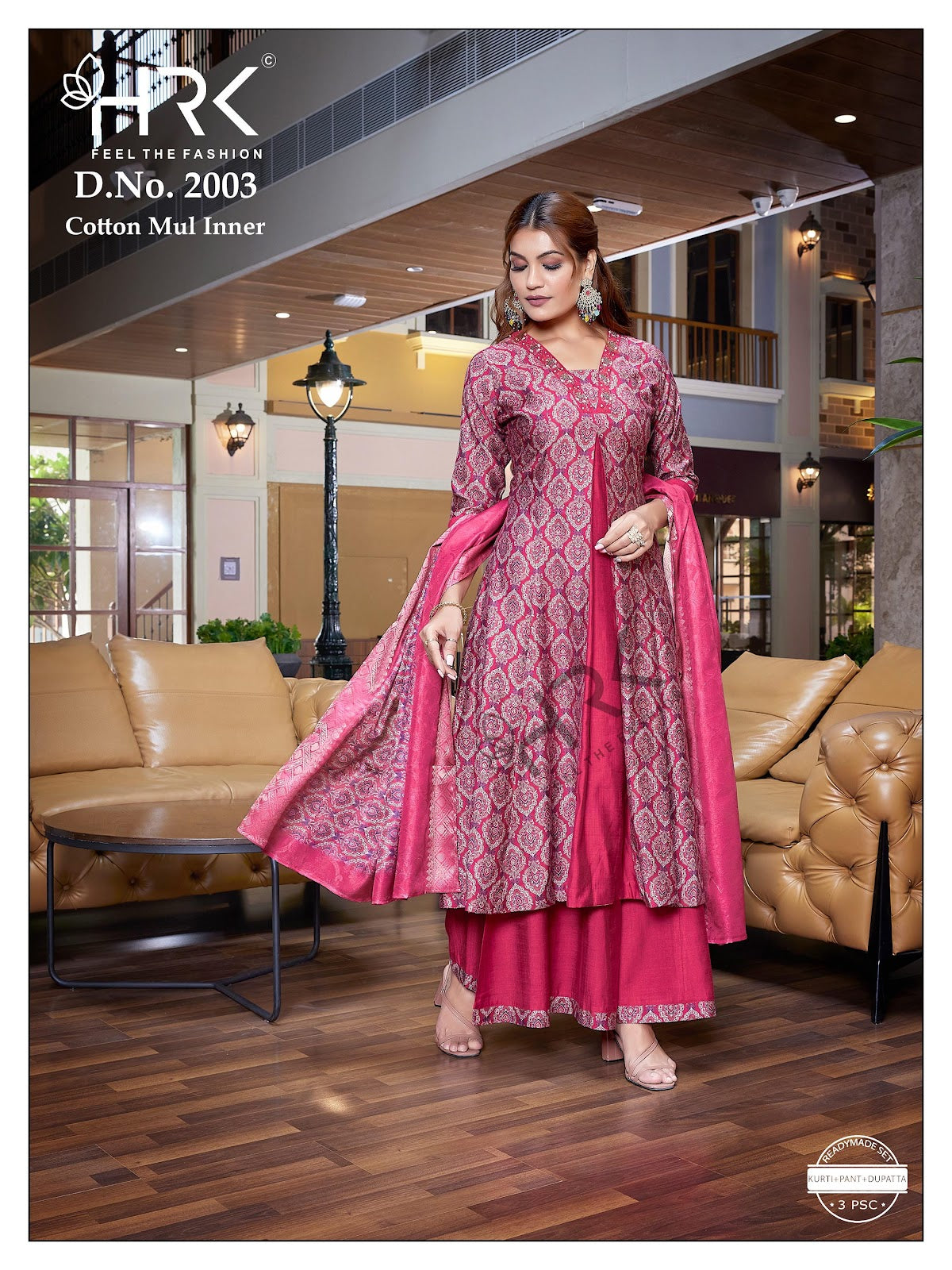 Design 2003 Hrk Vetican Readymade Anarkali Suits Supplier
