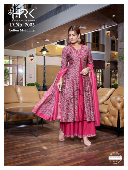 Design 2003 Hrk Vetican Readymade Anarkali Suits Supplier