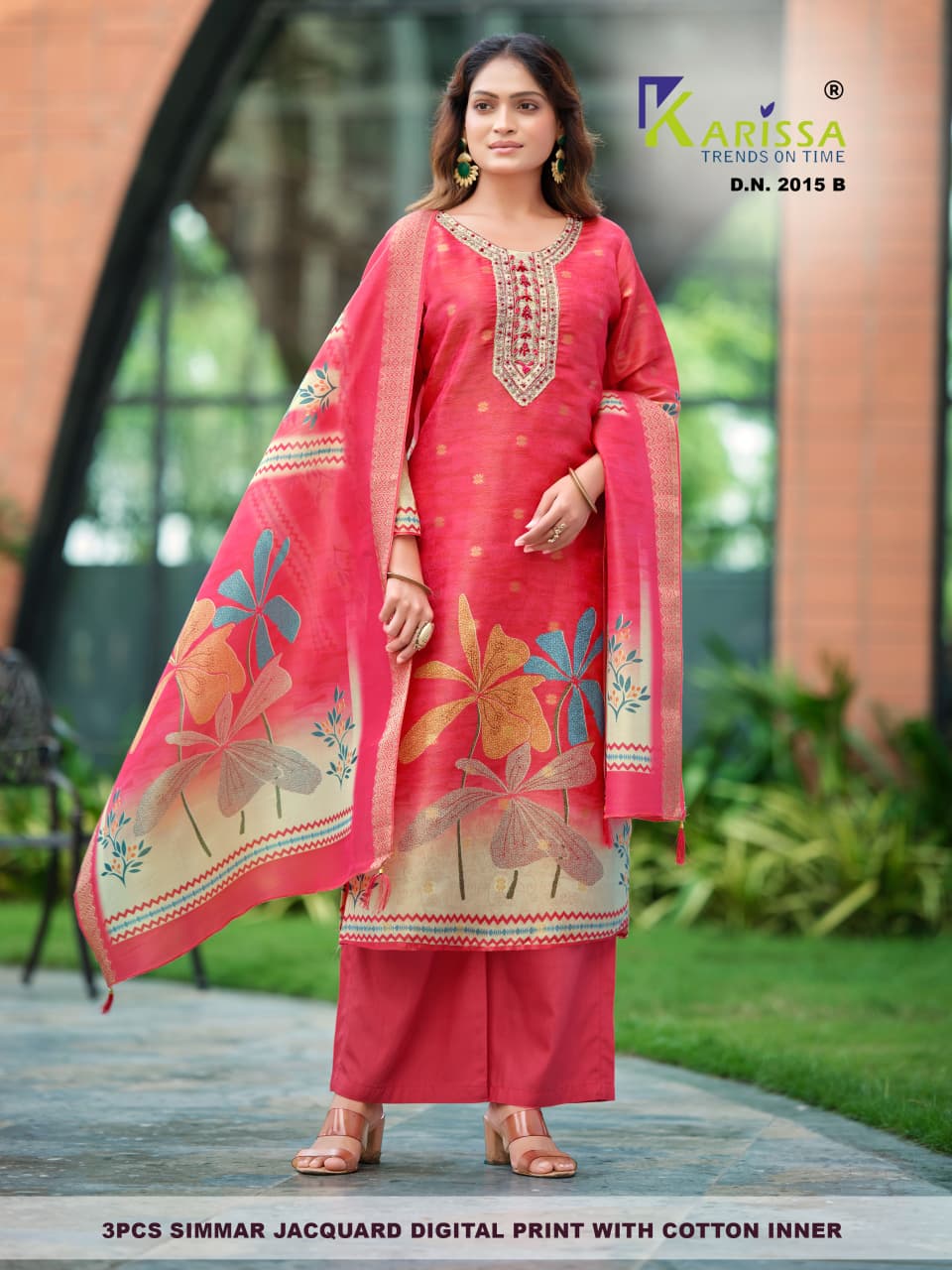 Design 2015-2017 Ab Karissa Simmer Readymade Plazzo Style Suits Manufacturer