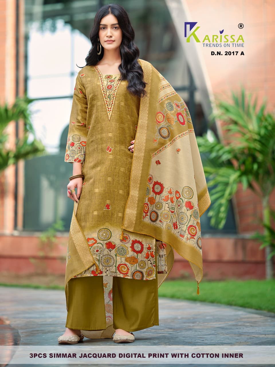 Design 2015-2017 Ab Karissa Simmer Readymade Plazzo Style Suits Manufacturer
