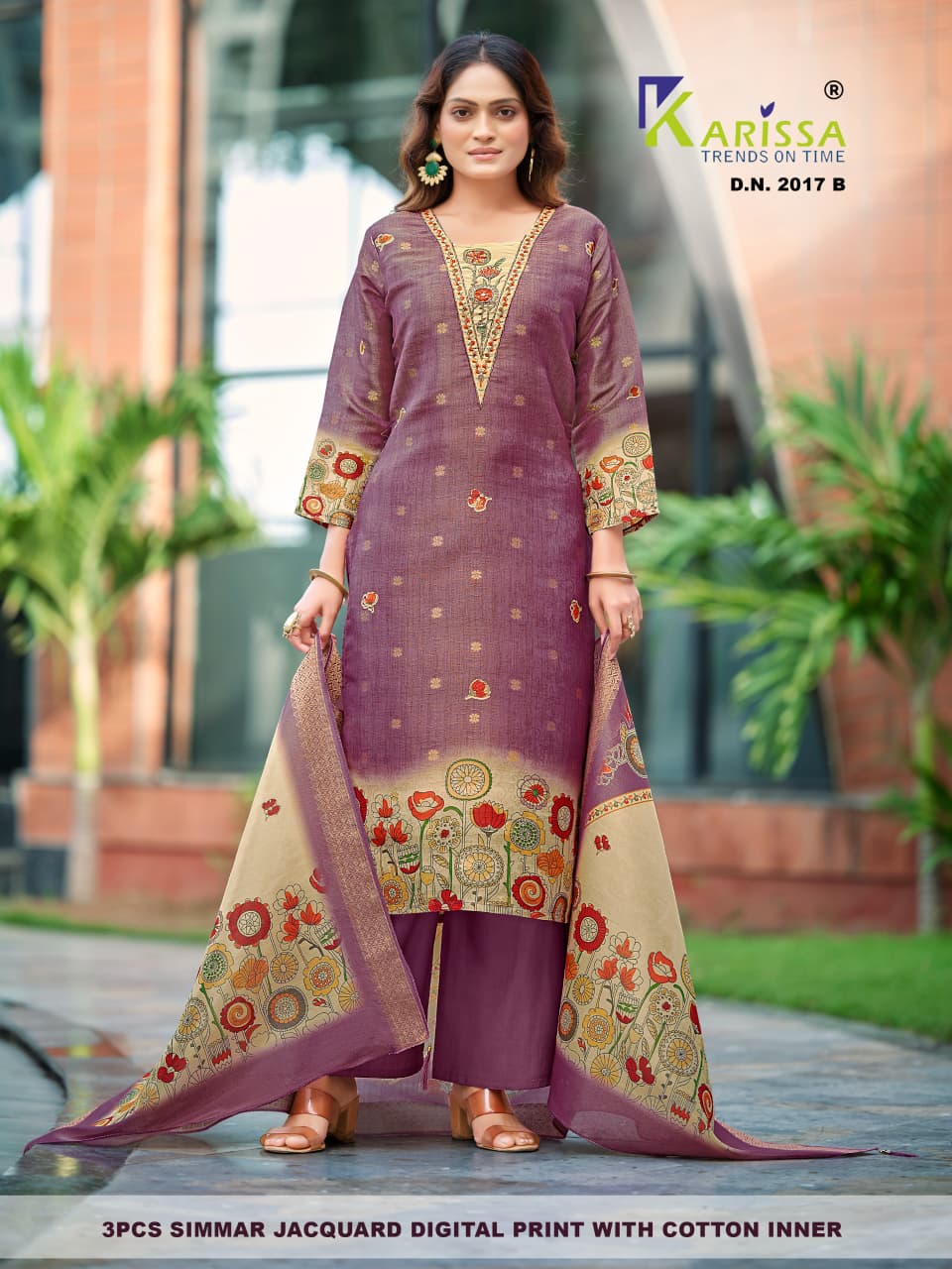 Design 2015-2017 Ab Karissa Simmer Readymade Plazzo Style Suits Manufacturer