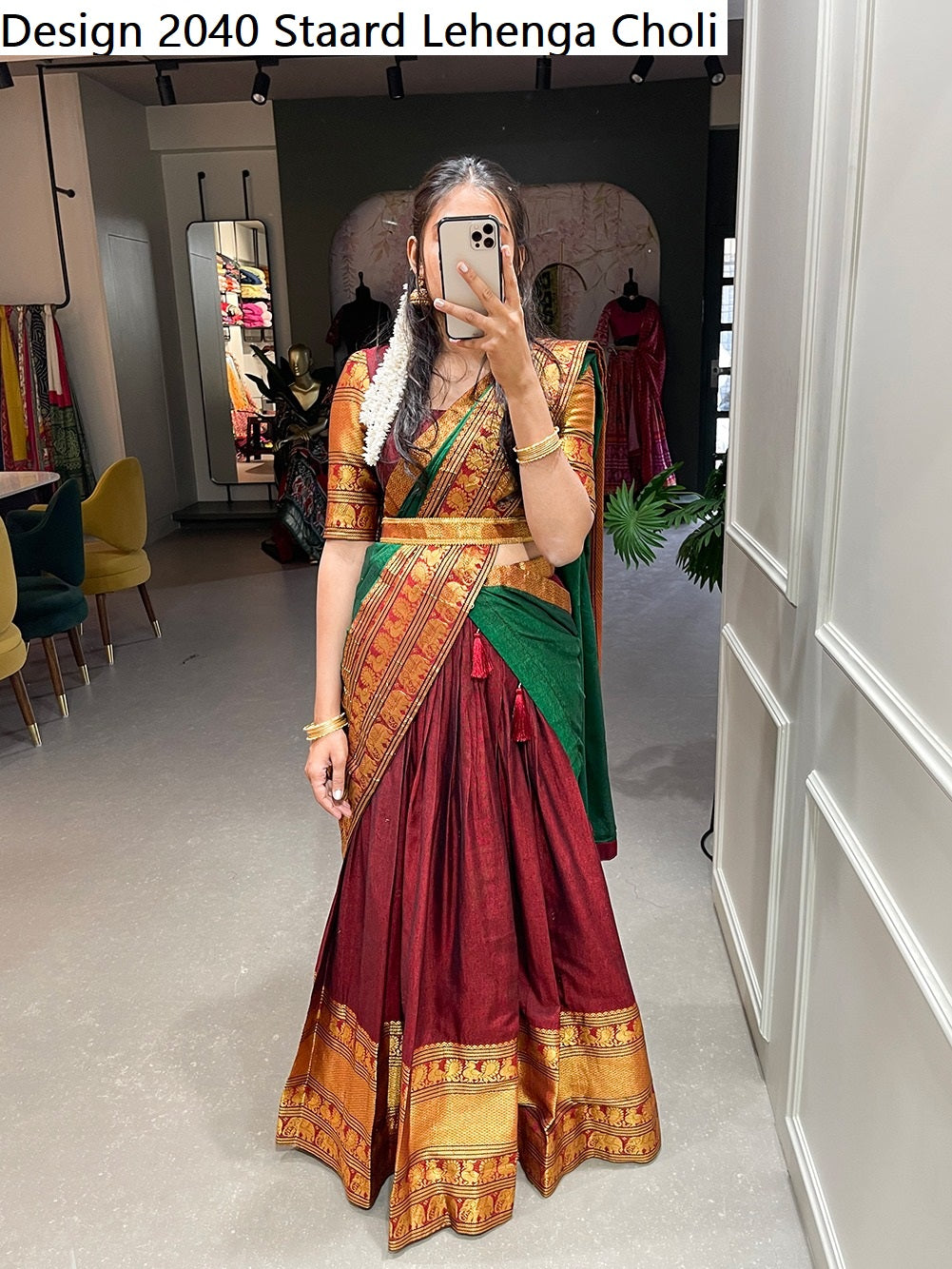 Design 2040 Staard Cotton Lehenga Choli Exporter Ahmedabad