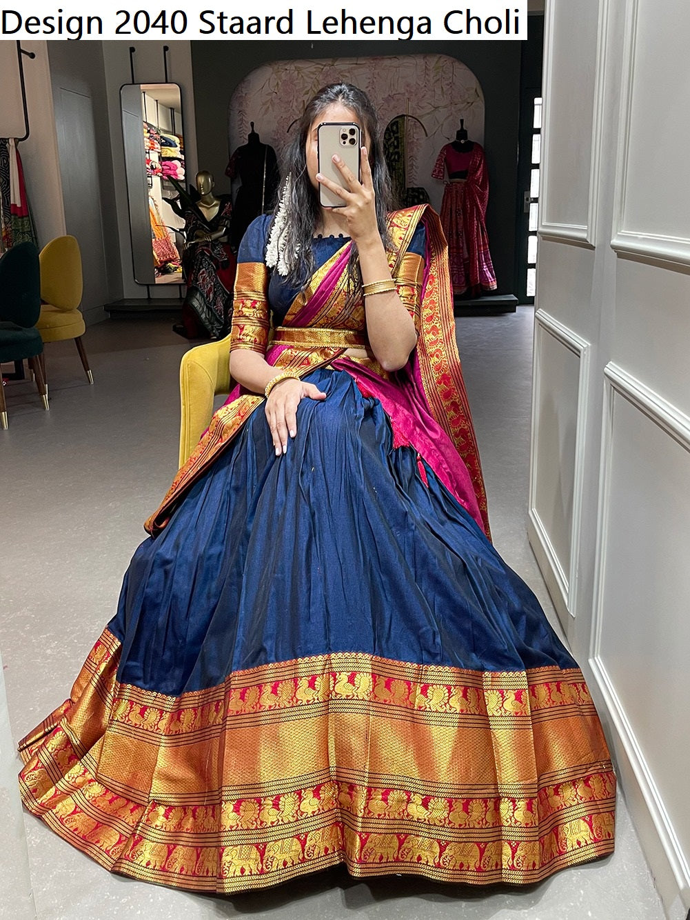 Design 2040 Staard Cotton Lehenga Choli Exporter Ahmedabad