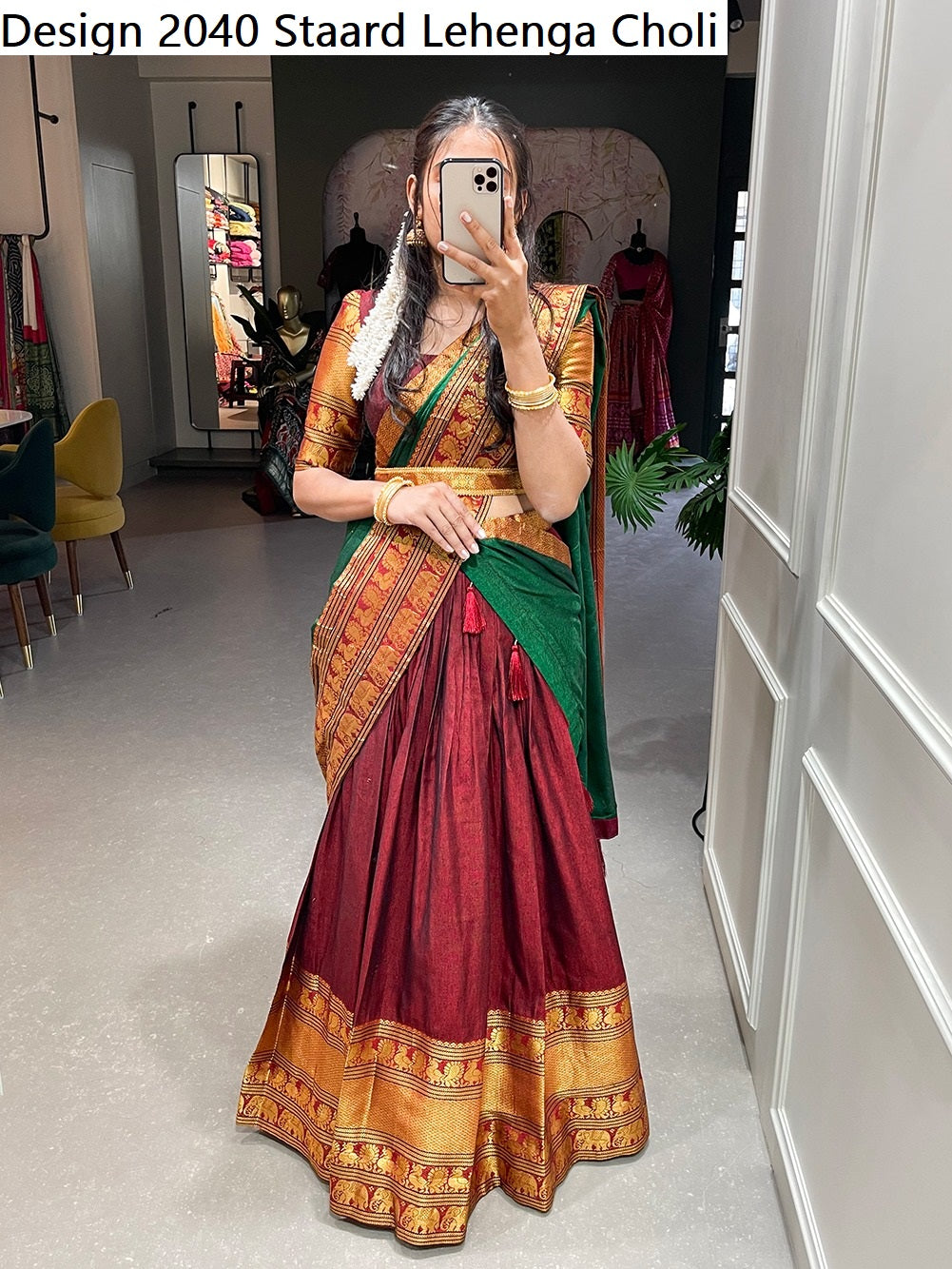 Design 2040 Staard Cotton Lehenga Choli Exporter Ahmedabad