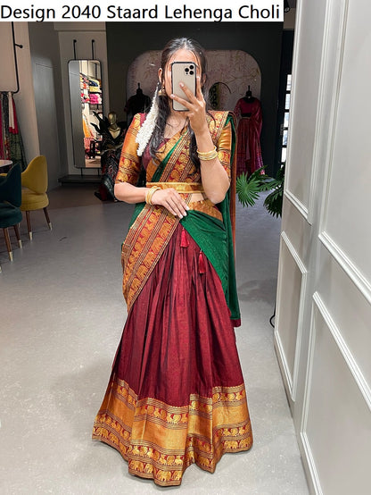 Design 2040 Staard Cotton Lehenga Choli Exporter Ahmedabad