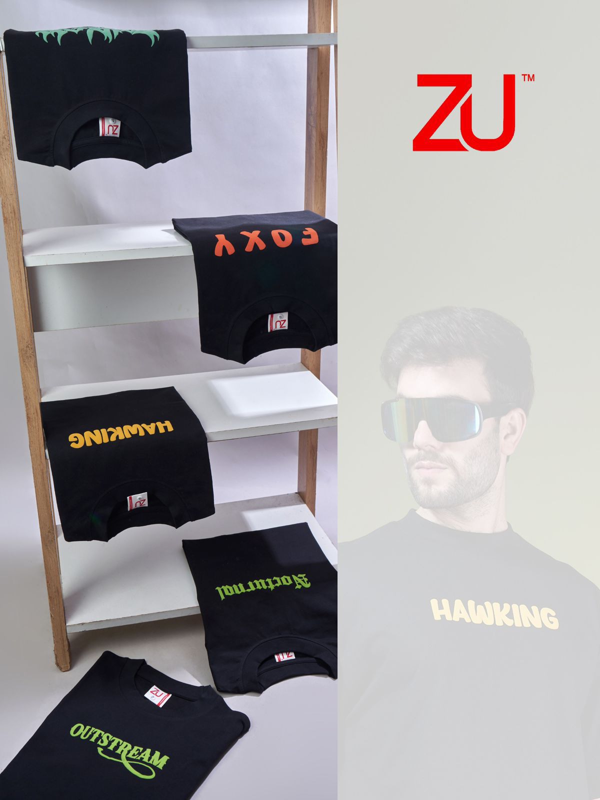 Design 204 Zu Clothing Cotton Mens Tshirts Wholesale Price