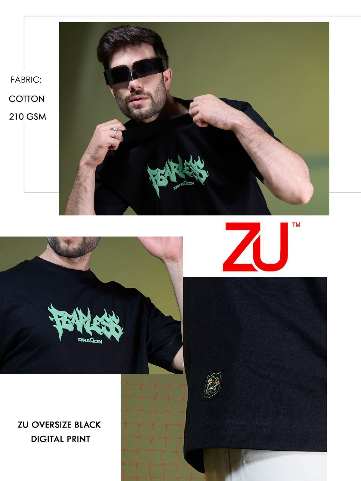 Design 204 Zu Clothing Cotton Mens Tshirts Wholesale Price