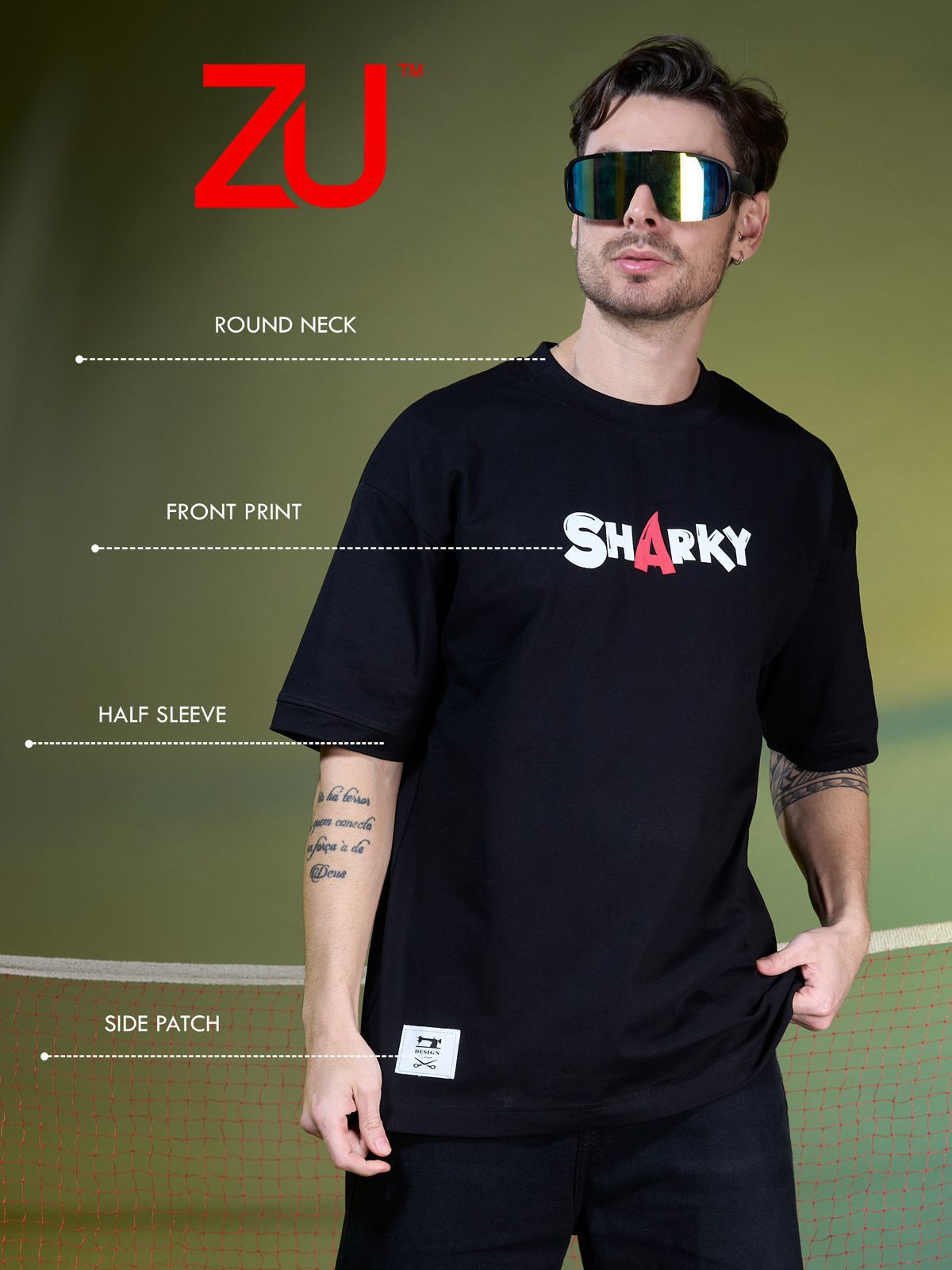 Design 204 Zu Clothing Cotton Mens Tshirts Wholesale Price