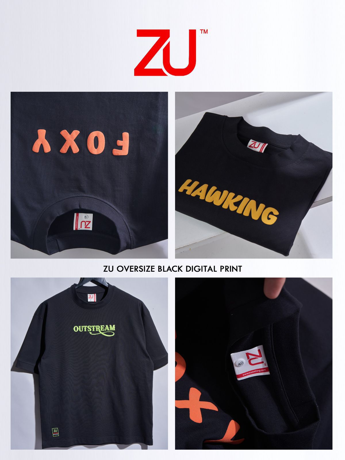 Design 204 Zu Clothing Cotton Mens Tshirts Wholesale Price