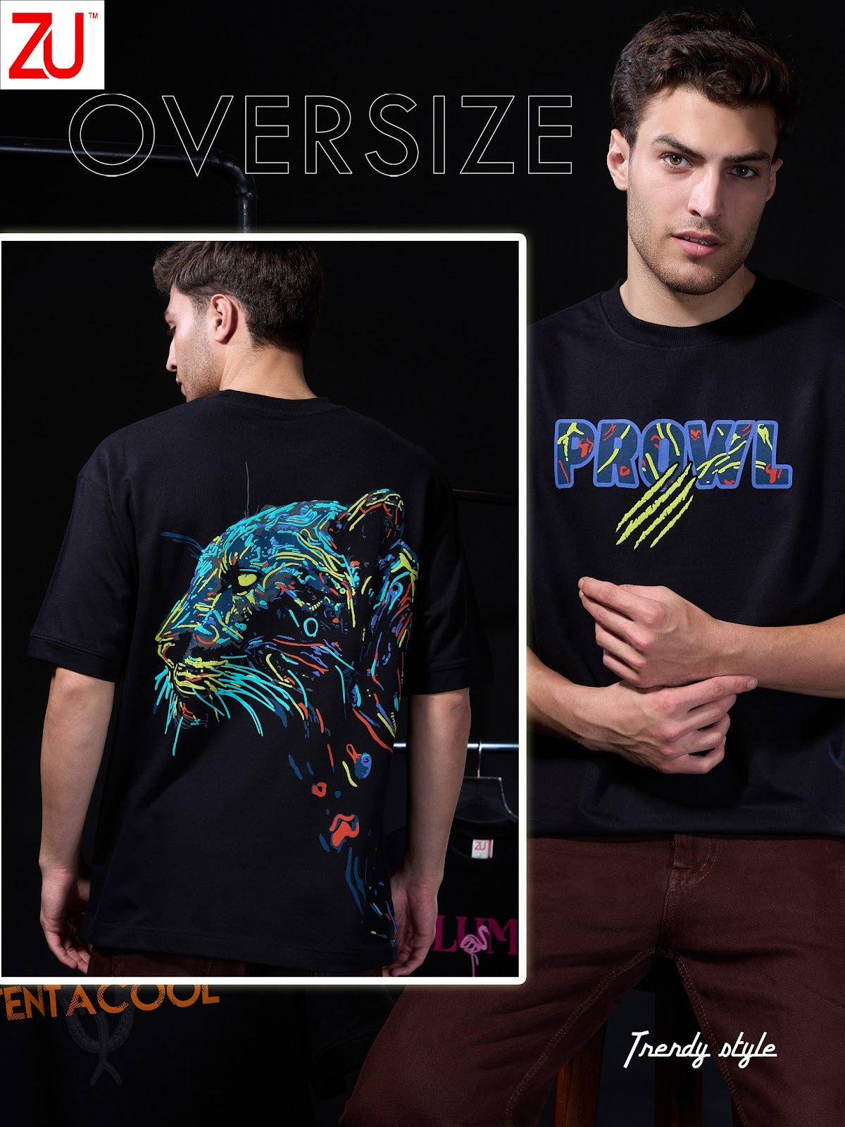 Design 208 Zu Clothing Looper Mens Tshirts Wholesaler