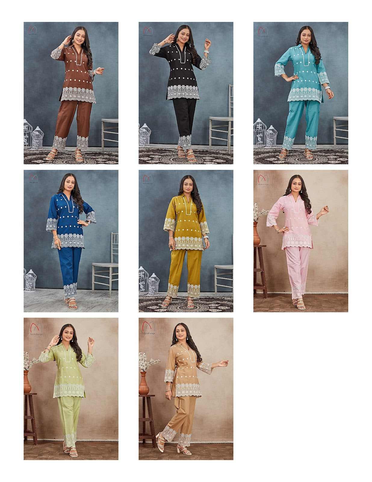 Design 210125 Mclothing Co Ord Set Wholesaler Gujarat