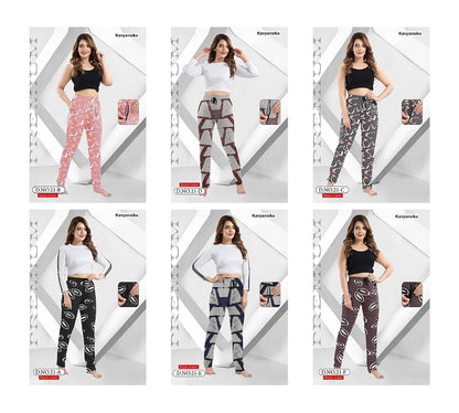 Design 21 Kavyansika Rayon 22Kg Women Night Lower Exporter Gujarat