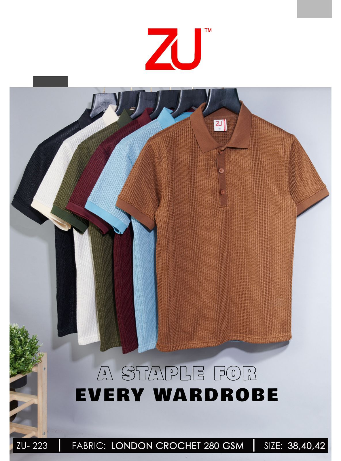 Design 223 Gsm 280 Zu Clothing Mens Tshirts Exporter India