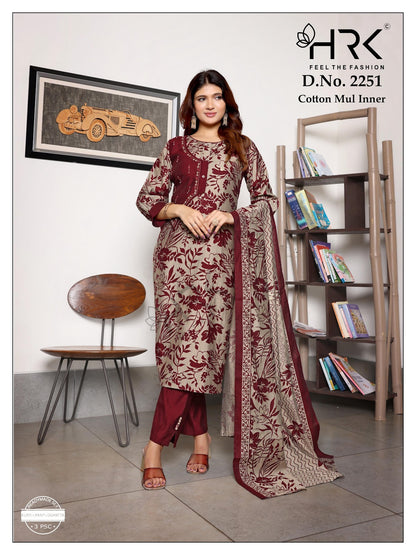 Design 2251 Hrk Vatican Readymade Pant Style Suits Manufacturer Ahmedabad