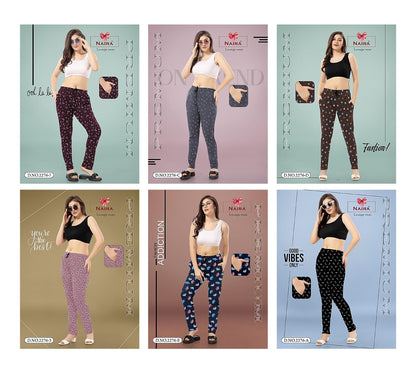 Design 2276 Kavyansika Hosiery Cotton Women Night Lower Wholesaler Ahmedabad