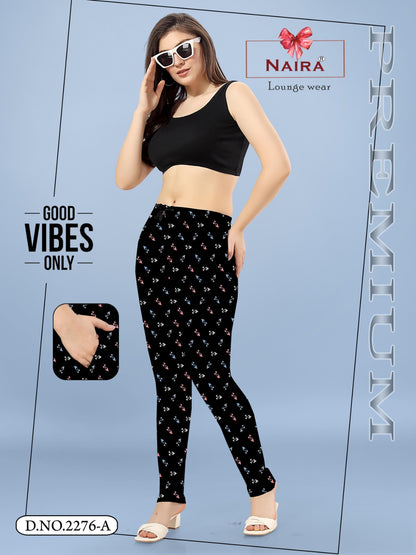 Design 2276 Kavyansika Hosiery Cotton Women Night Lower Wholesaler Ahmedabad