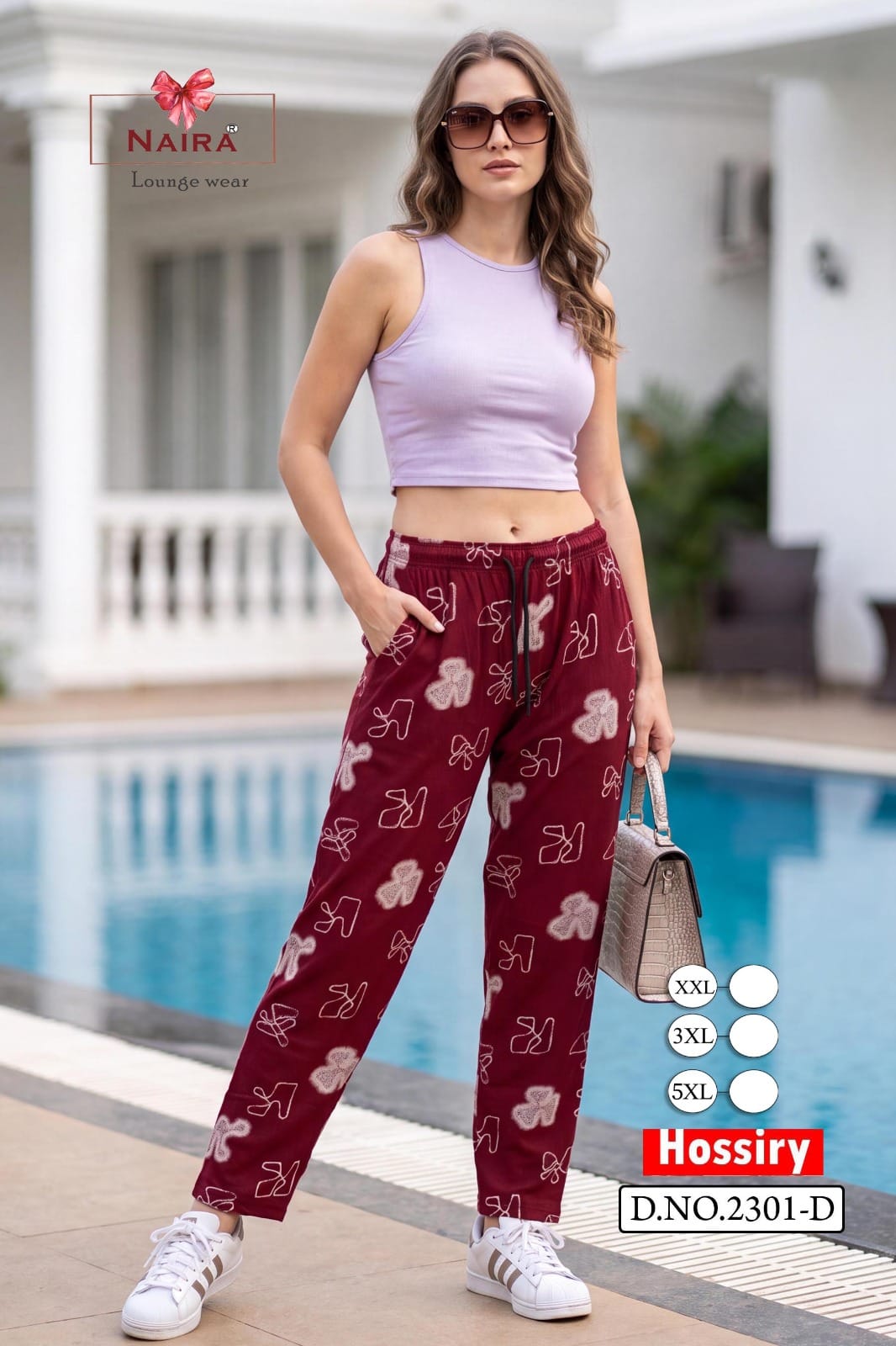 Design 2301 Kavyansika Hosiery Women Night Lower Supplier Ahmedabad