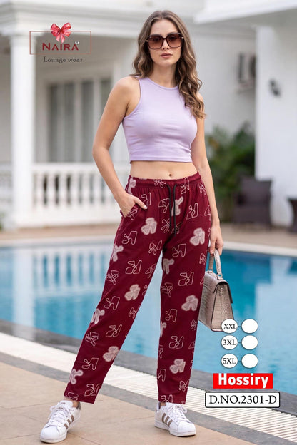 Design 2301 Kavyansika Hosiery Women Night Lower Supplier Ahmedabad