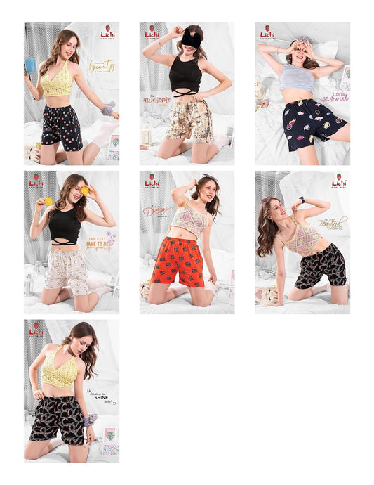 Design 230625 Lichi Hosiery Women Shorts Manufacturer