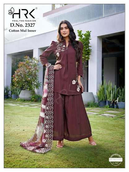 Design 2327 Hrk Roman Readymade Suits Exporter Gujarat