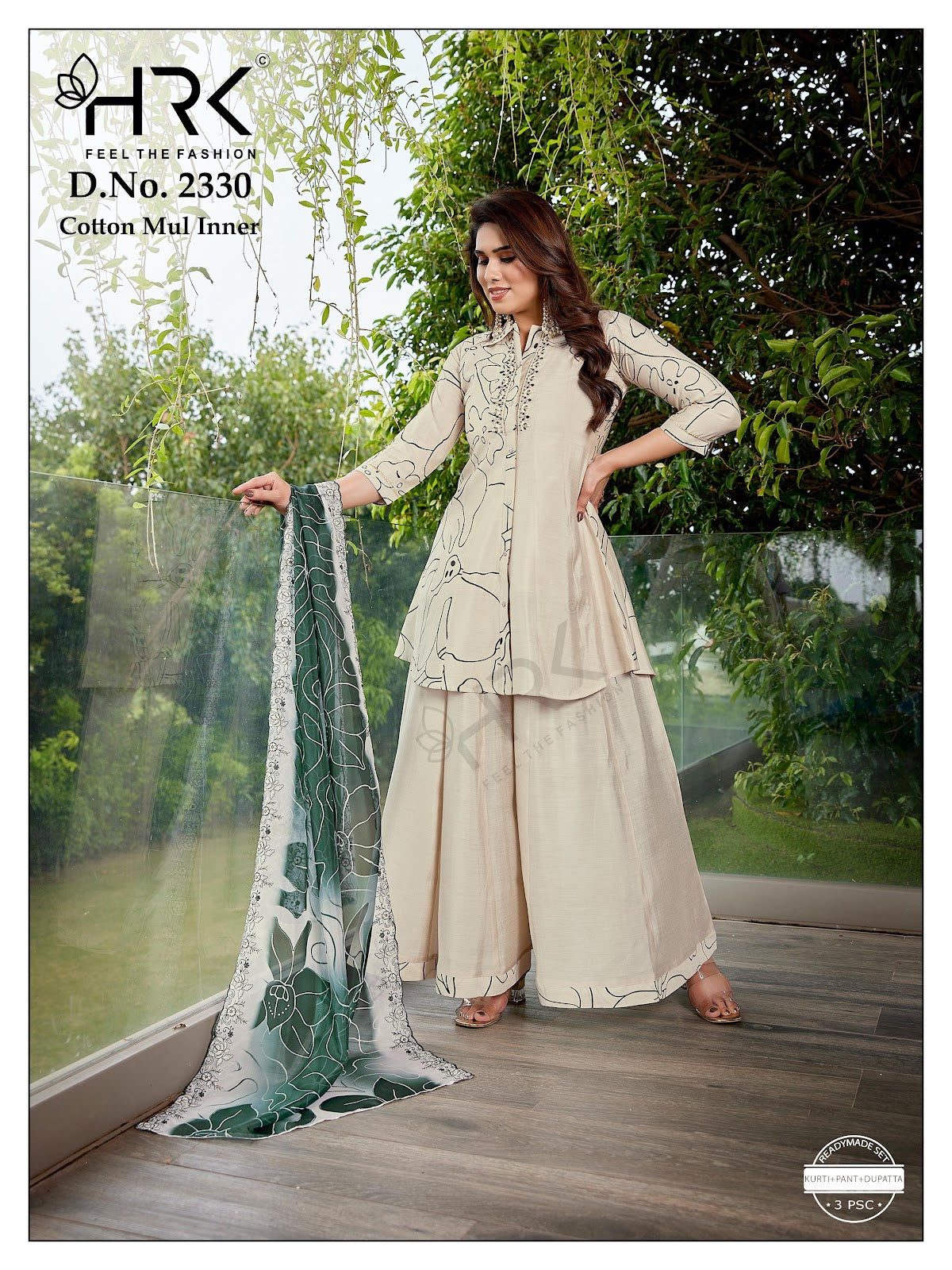 Design 2330 Hrk Soft Modal Readymade Suits Manufacturer Gujarat