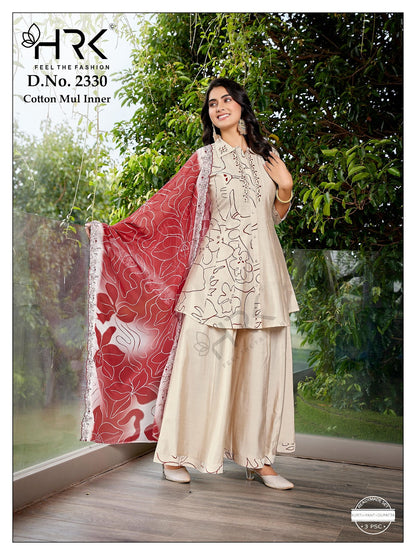 Design 2330 Hrk Soft Modal Readymade Suits Manufacturer Gujarat