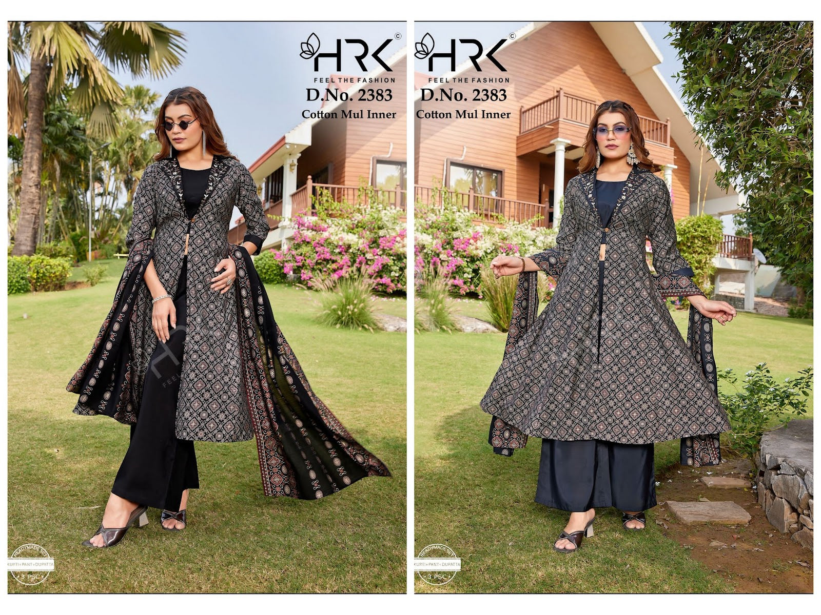 Design 2383 Hrk Soft Modal Readymade Suits Wholesale