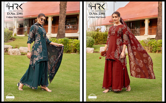 Design 2391 Hrk Berlin Readymade Plazzo Style Suits Supplier Gujarat