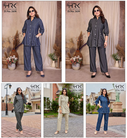 Design 2439 Hrk Denim Co Ord Set Wholesaler Ahmedabad