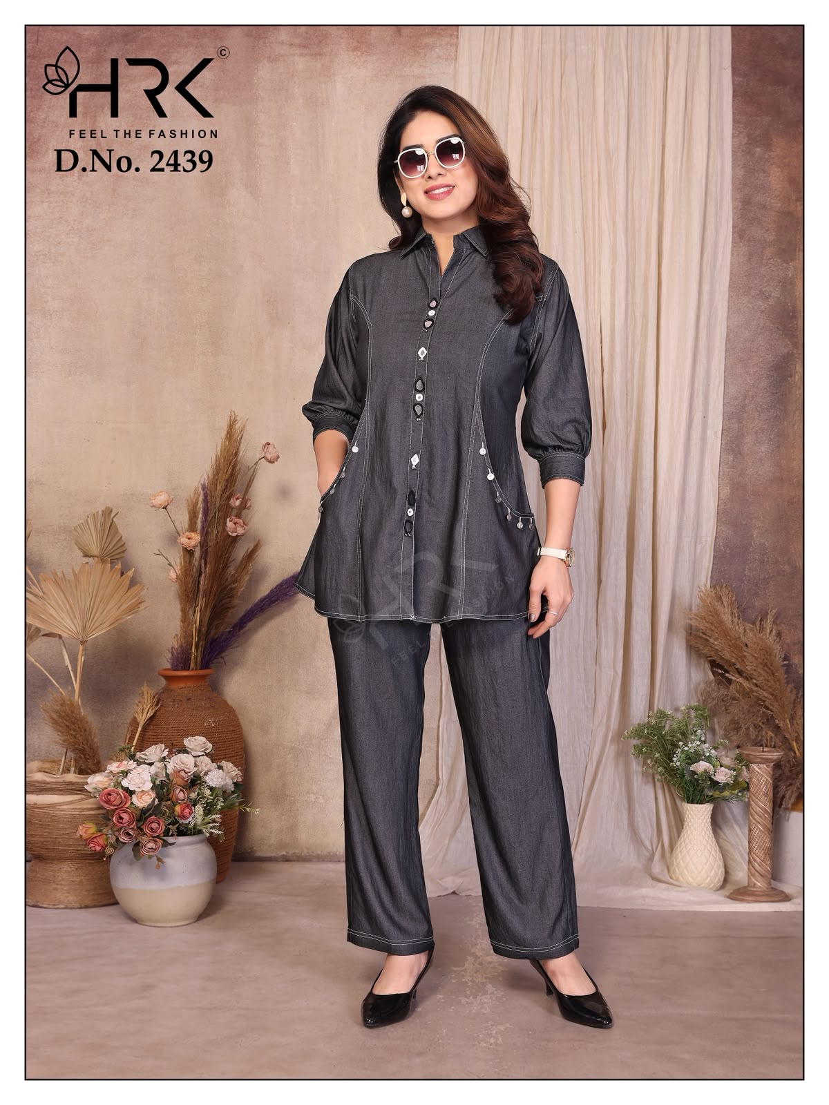 Design 2439 Hrk Denim Co Ord Set Wholesaler Ahmedabad