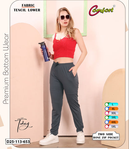 Design 25-113 Comfort Tencil Women Night Lower Wholesale Price