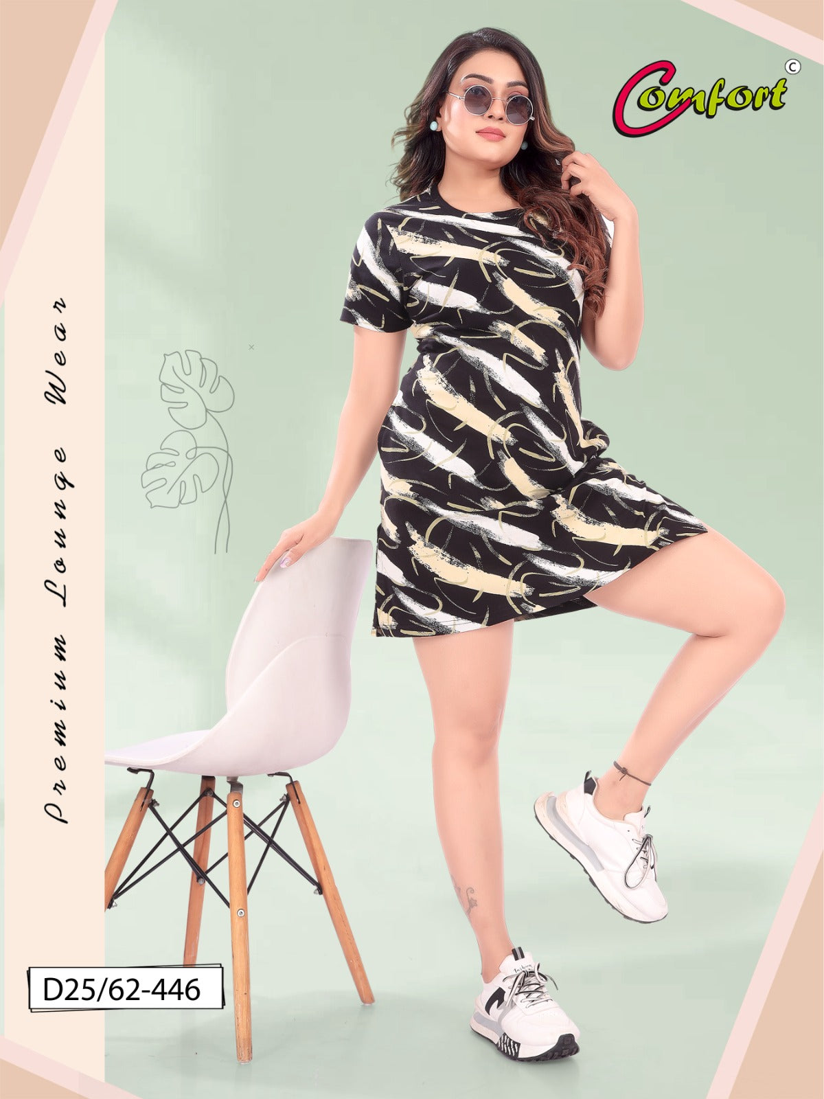 Design 25-62 Comfort Biowash Designer Long Top Wholesaler India