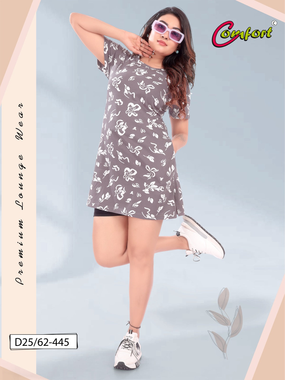 Design 25-62 Comfort Biowash Designer Long Top Wholesaler India