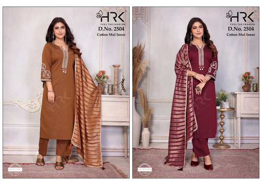 Design 2504 Hrk Gravity Silk Readymade Pant Style Suits Manufacturer