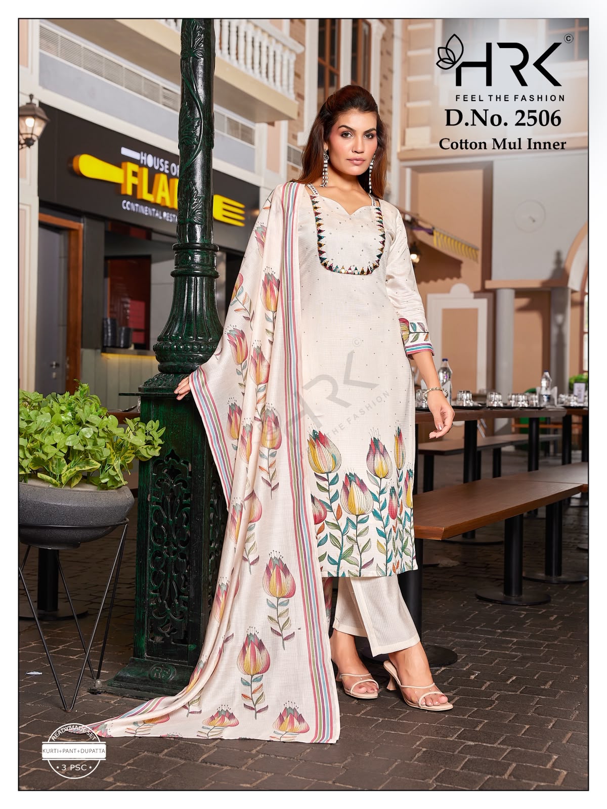 Design 2506 Hrk Berlin Readymade Pant Style Suits Wholesale Price