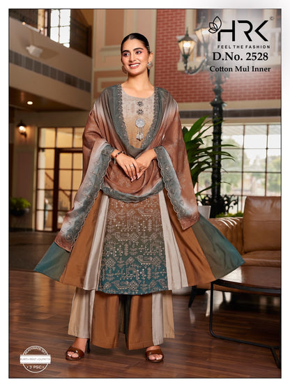 Design 2528 Anarkali Style Hrk Pv Readymade Plazzo Style Suits Exporter India