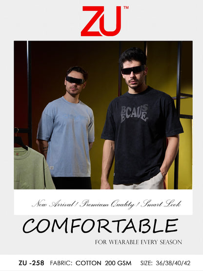 Design 258 Zu Clothing Cotton Mens Tshirts Wholesale