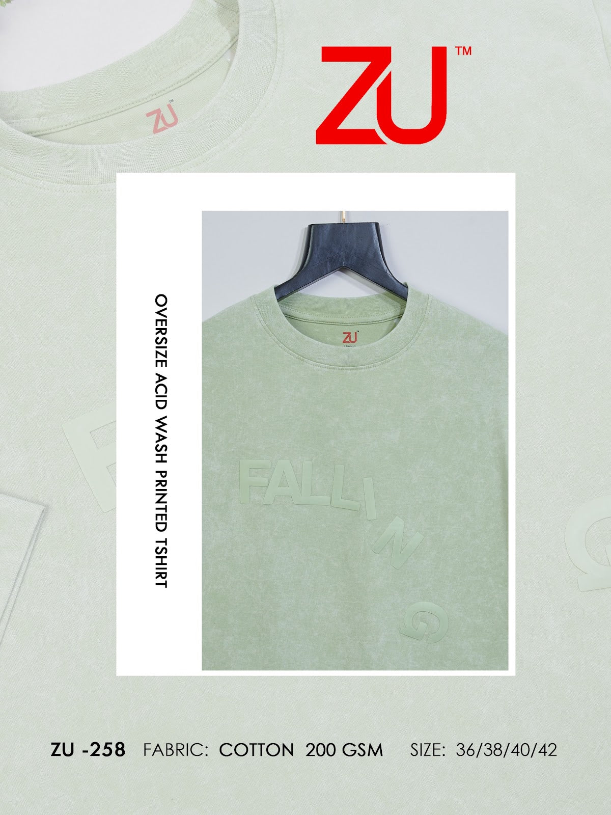 Design 258 Zu Clothing Cotton Mens Tshirts Wholesale