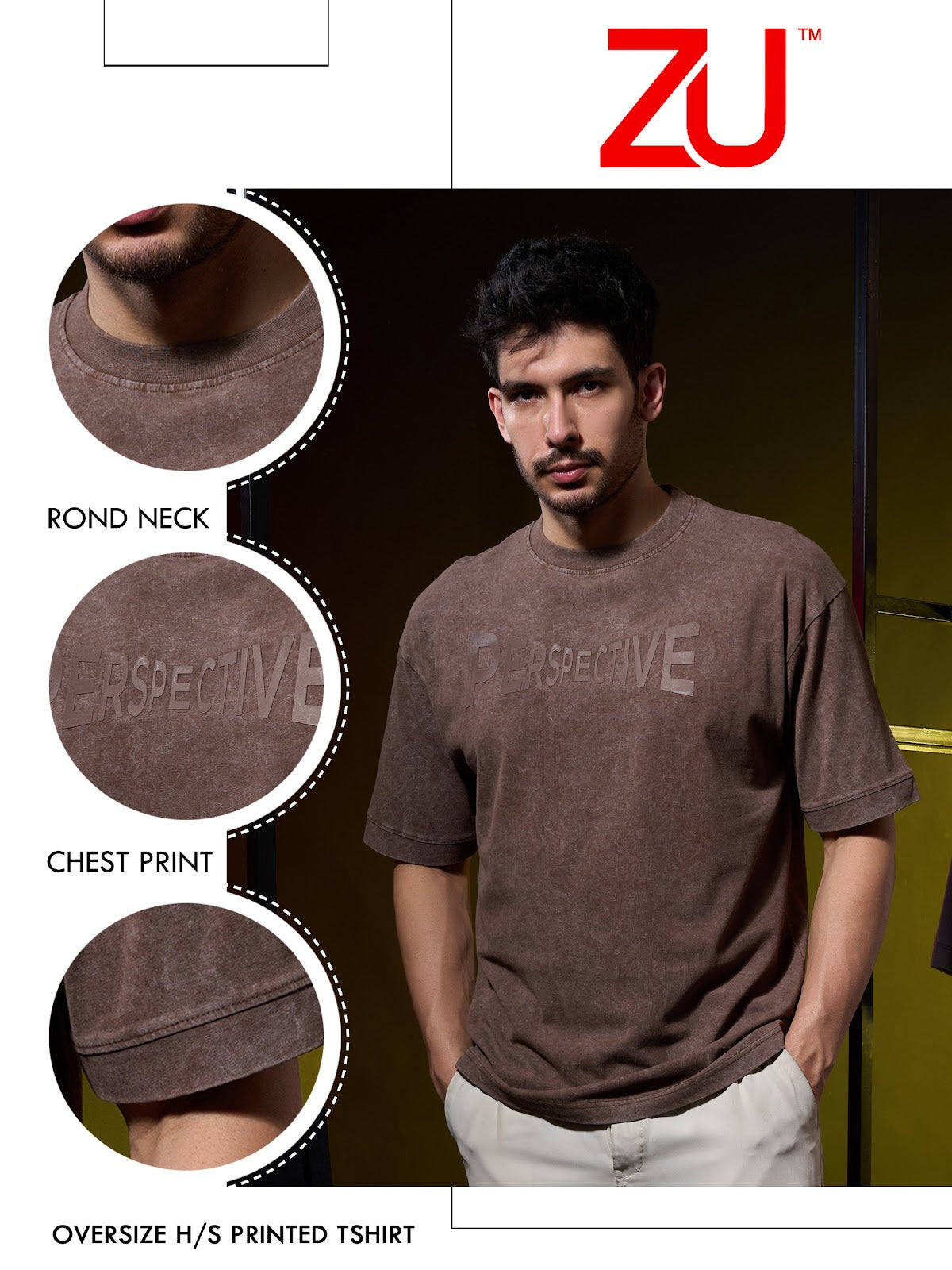 Design 258 Zu Clothing Cotton Mens Tshirts Wholesale