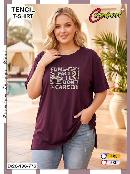 Design 26-136 Comfort Imported Women Tshirt Wholesale Price