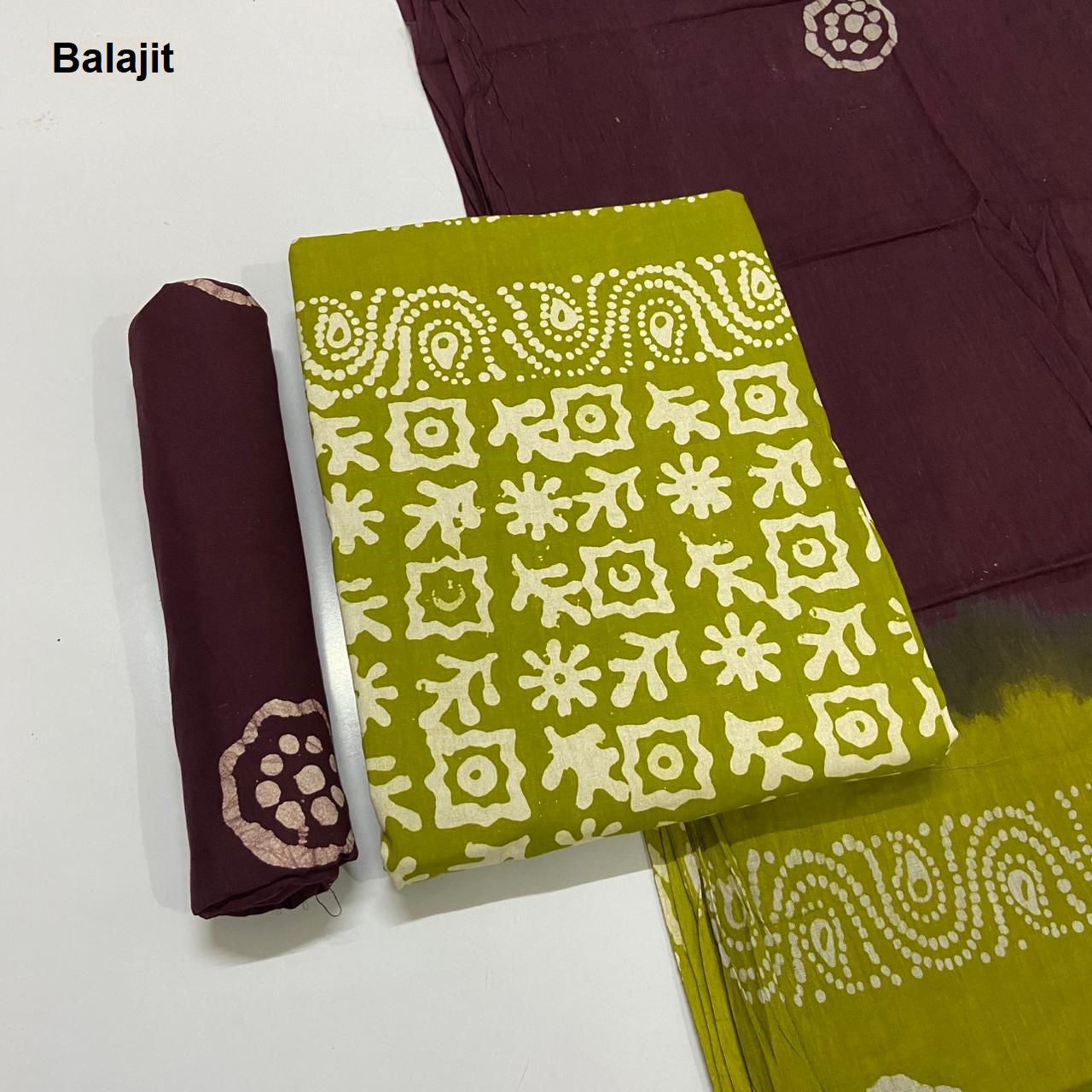 Design 260625 Balajit Cotton Salwar Suits Wholesale Price