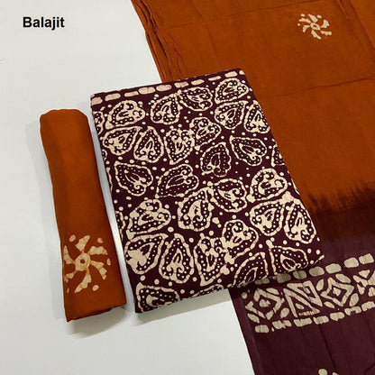Design 260625 Balajit Cotton Salwar Suits Wholesale Price
