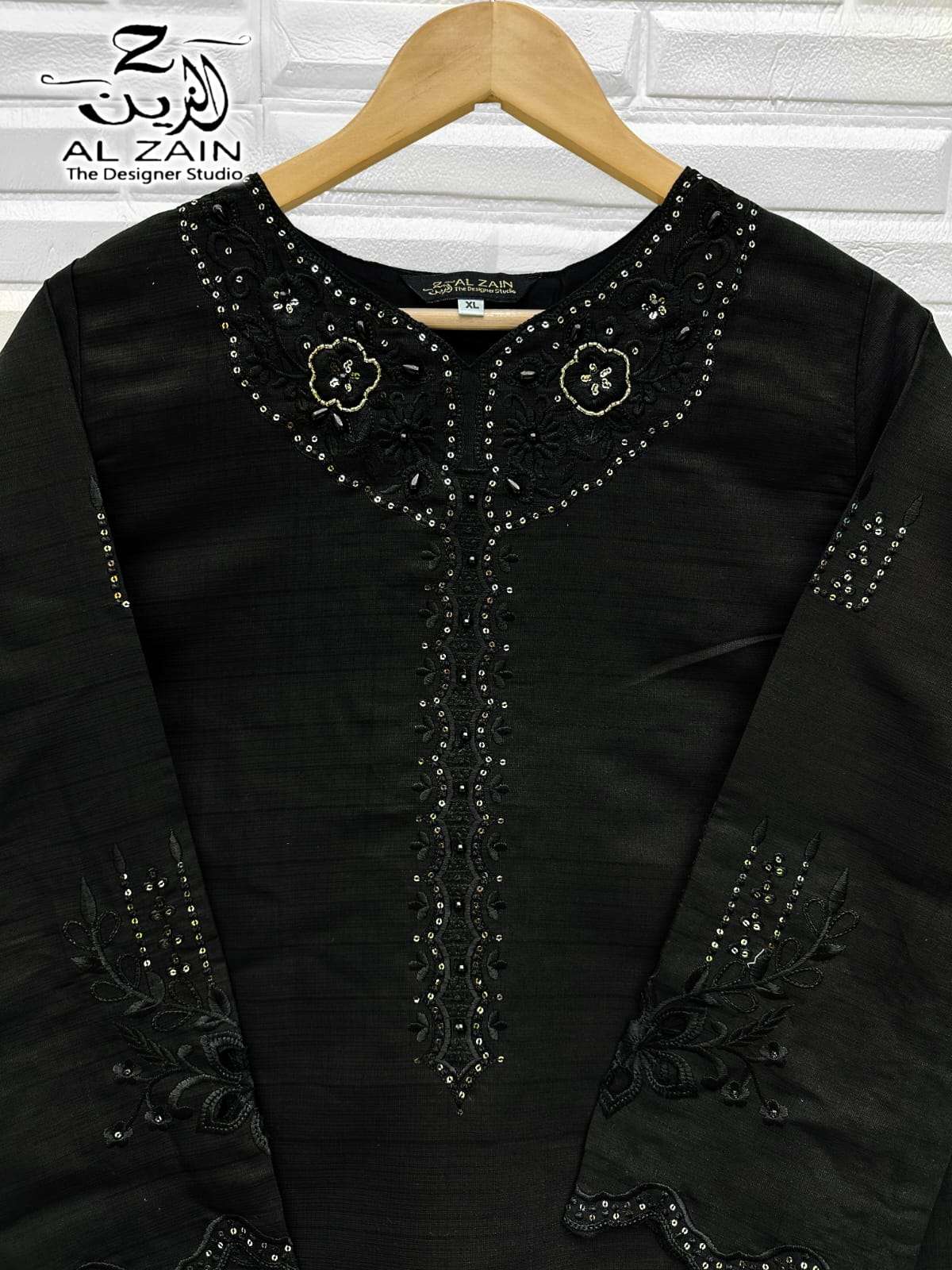 Design 272736 Al Zain Viscose Slub Pakistani Readymade Suits Supplier Ahmedabad