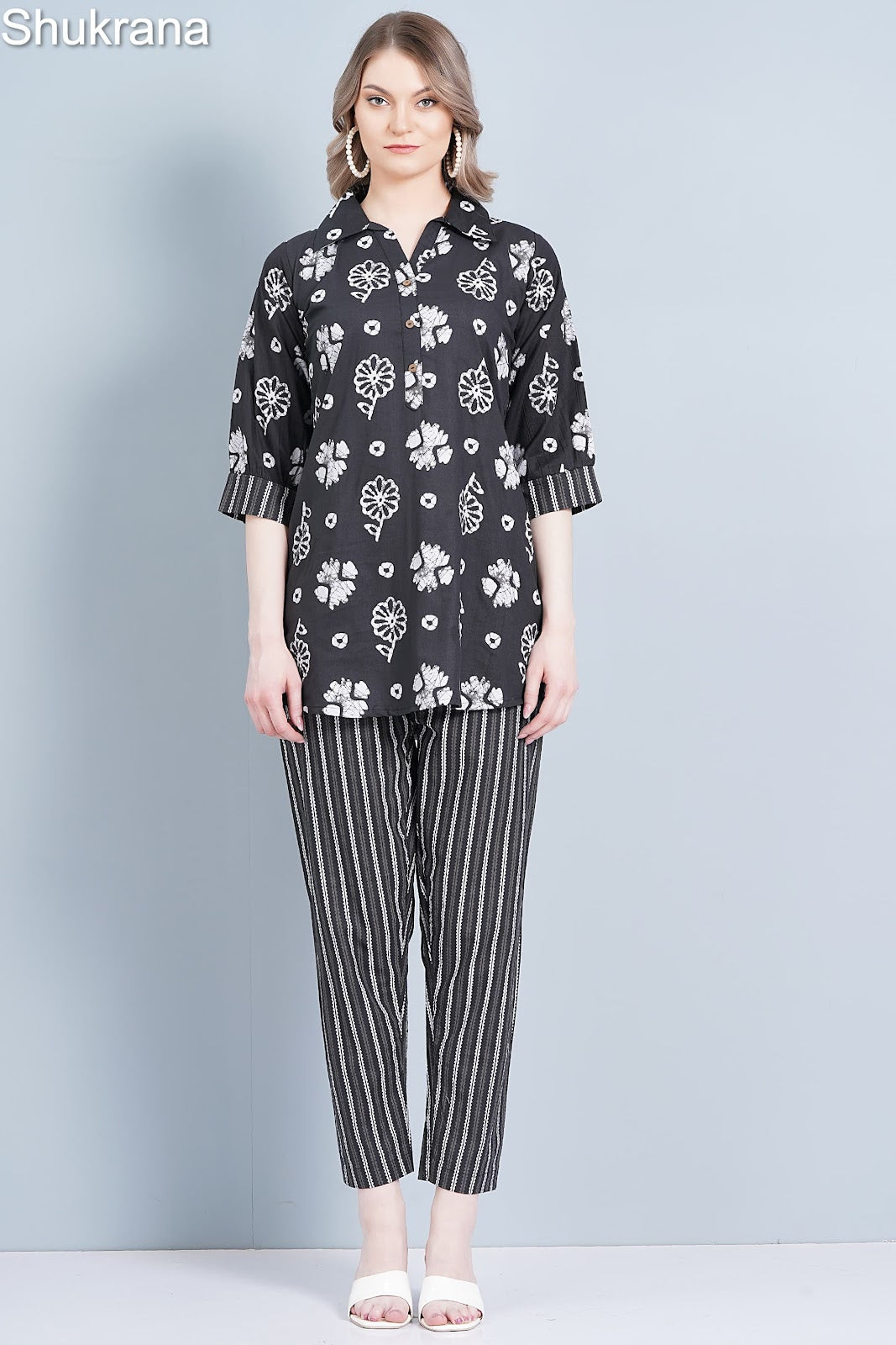 Design 280425 Shukrana Cotton Co Ord Set Wholesaler Ahmedabad