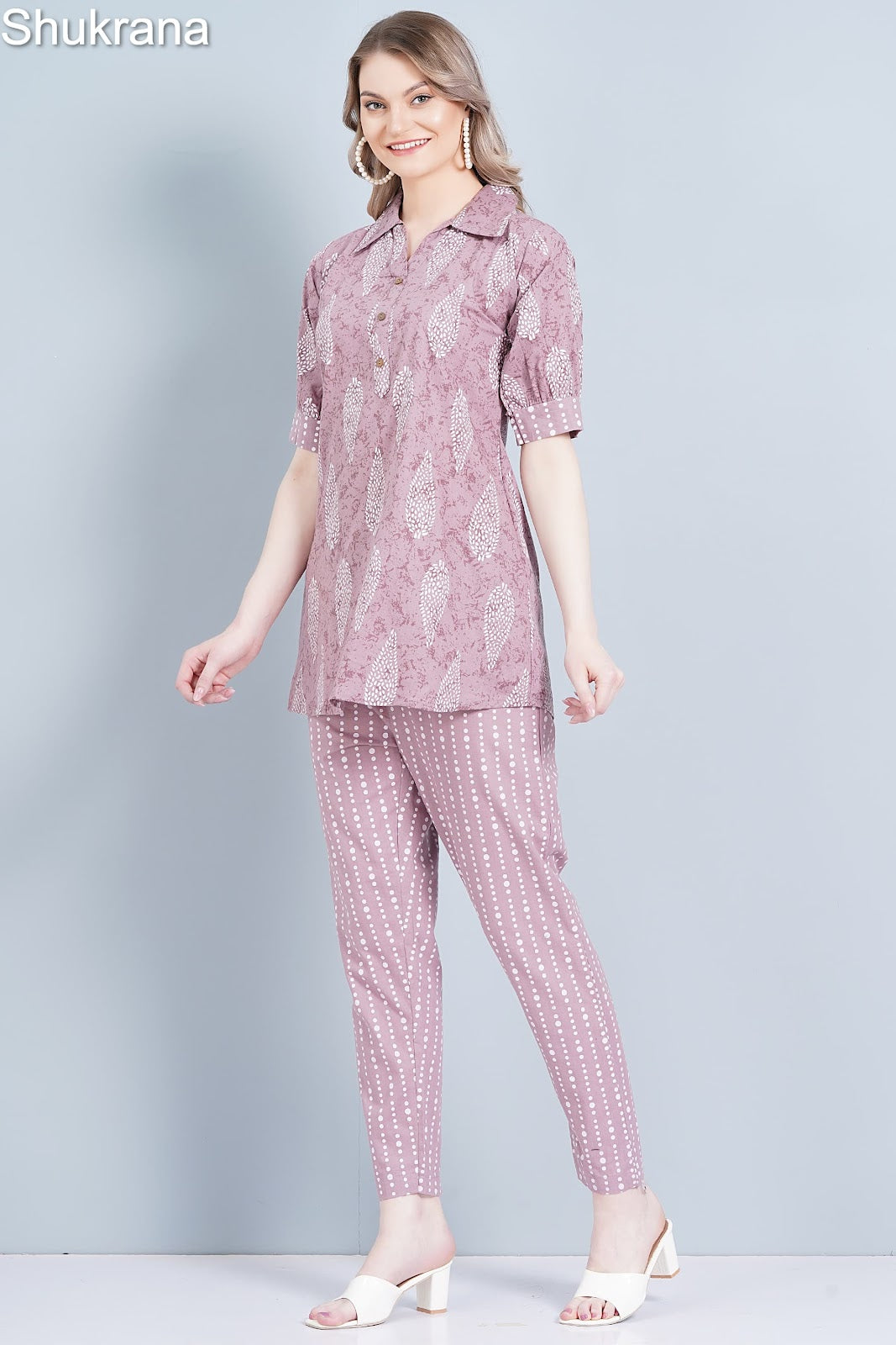 Design 280425 Shukrana Cotton Co Ord Set Wholesaler Ahmedabad