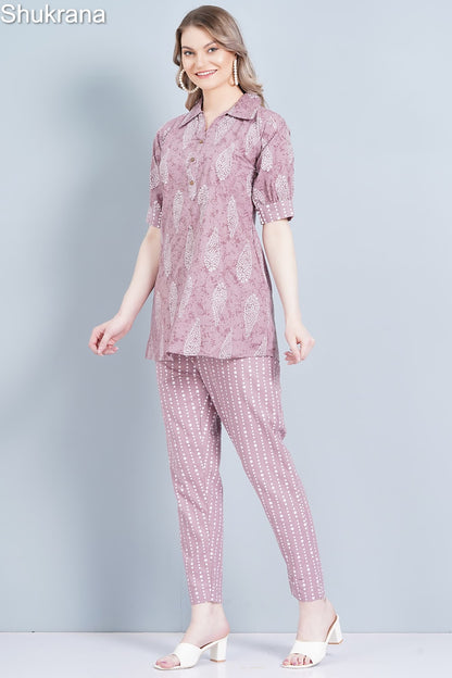 Design 280425 Shukrana Cotton Co Ord Set Wholesaler Ahmedabad