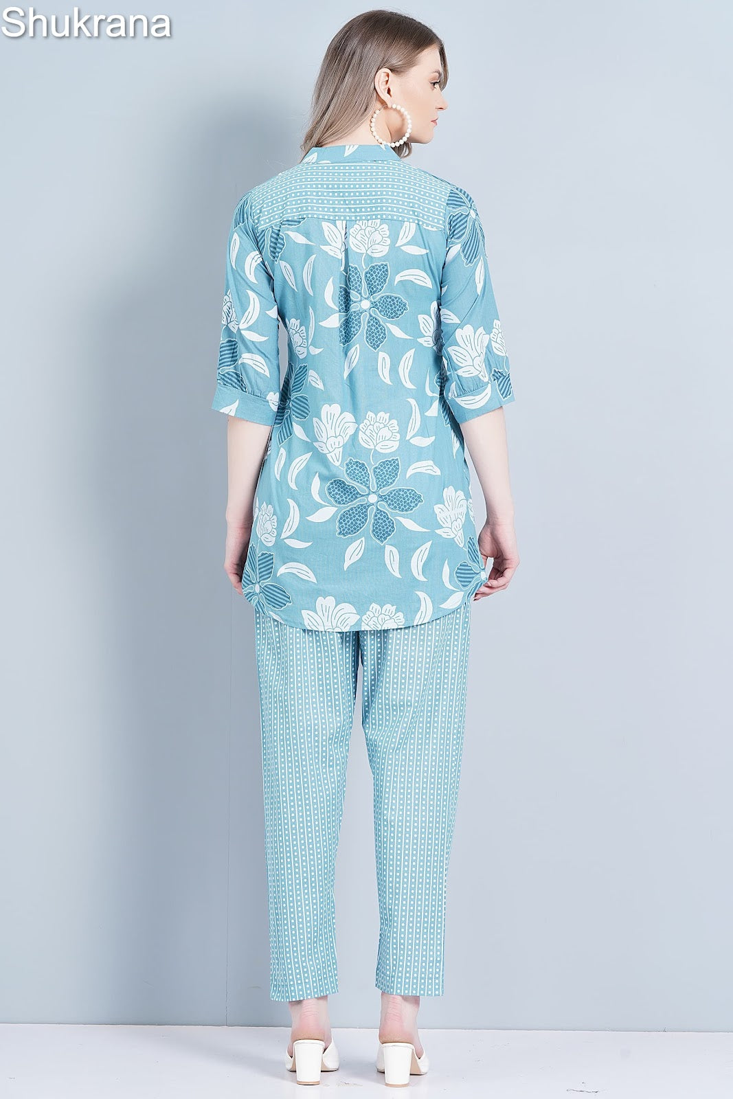 Design 280425 Shukrana Cotton Co Ord Set Wholesaler Ahmedabad